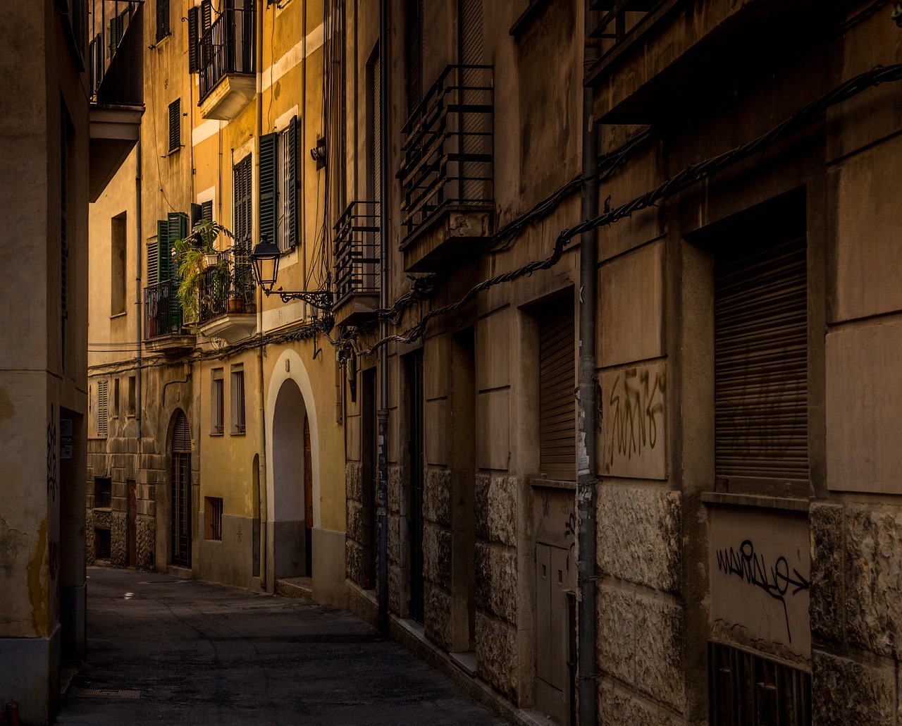 Palma-Stadt Spanien Sommerfreuden mit Freunden in Palma-Stadt