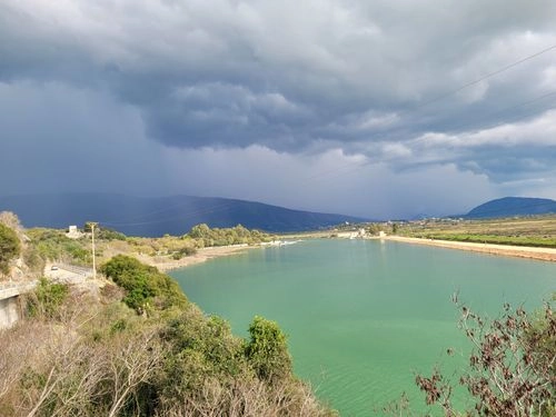 Visit the lake in Ksamil, Albania