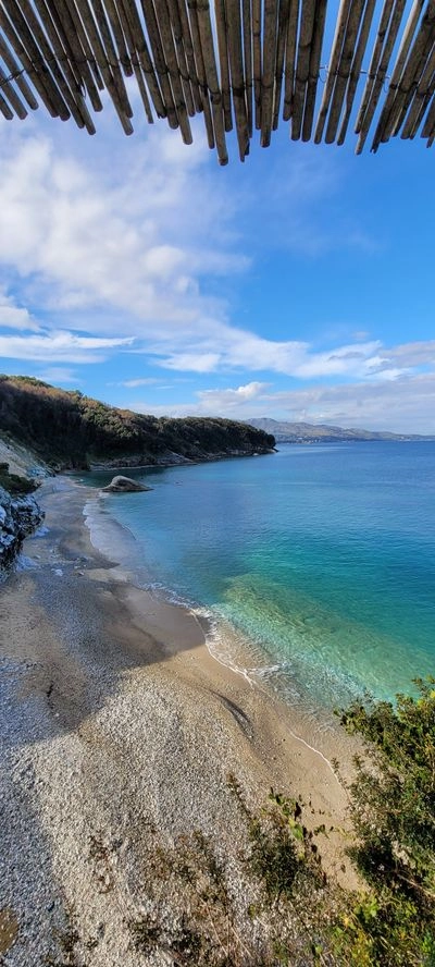 View of Pulëbardha in Ksamil, Albania