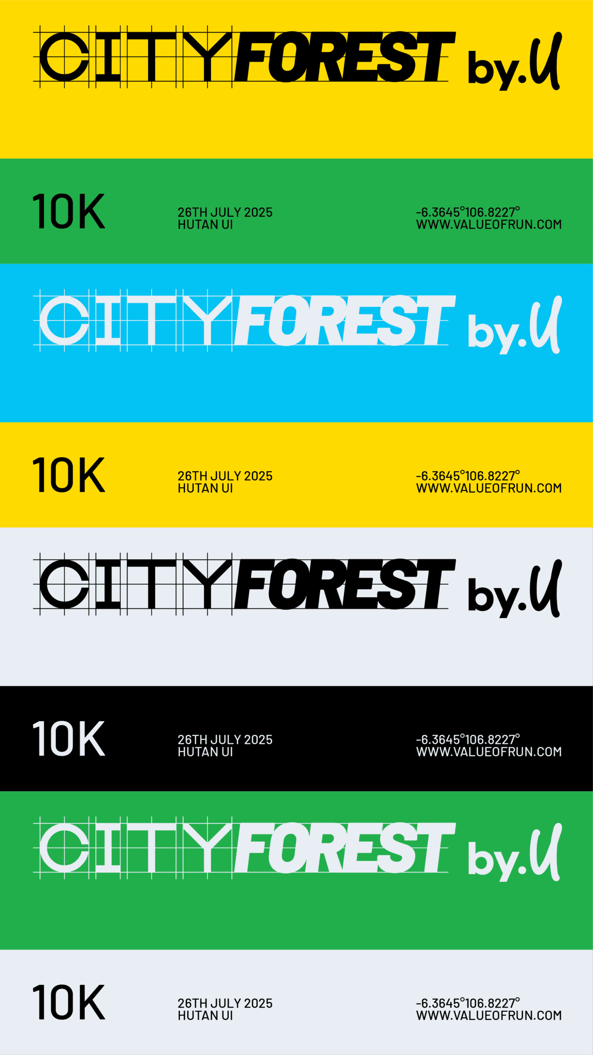 City Forest Multiple Banner