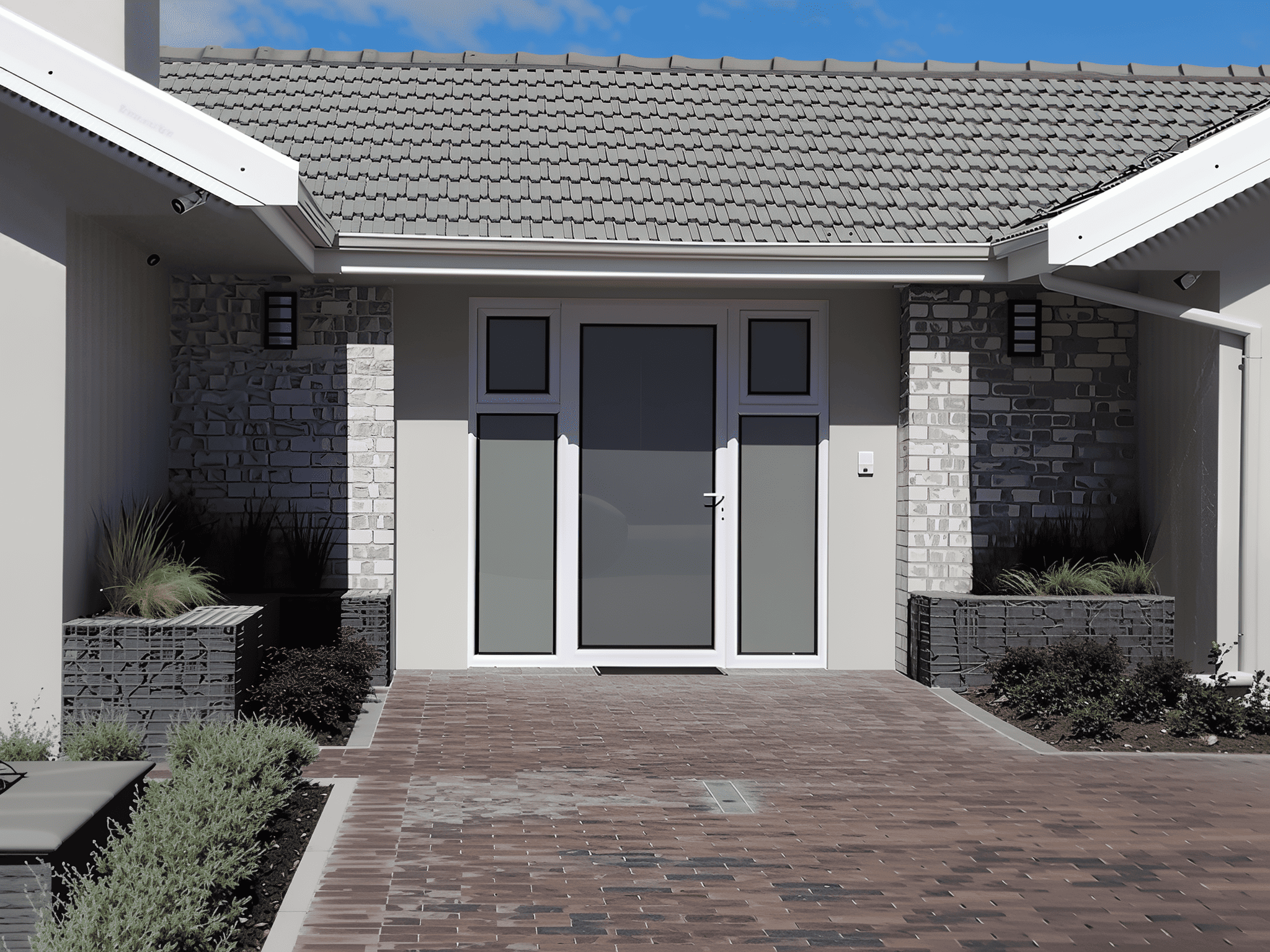 Modern Aluminium Entrance