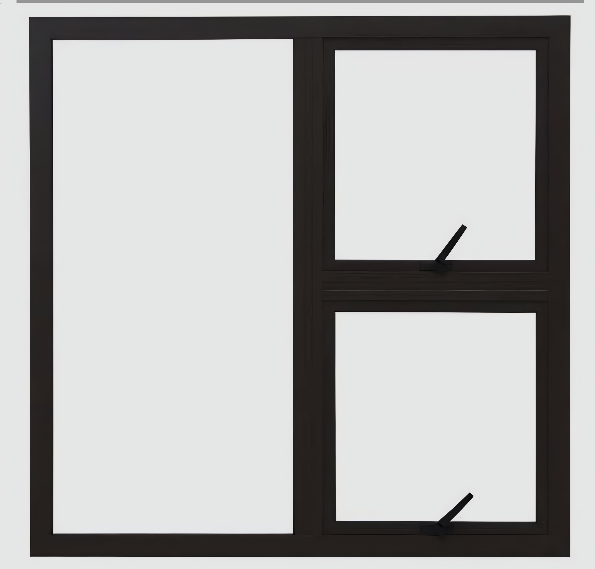Multi-Section Aluminium Window