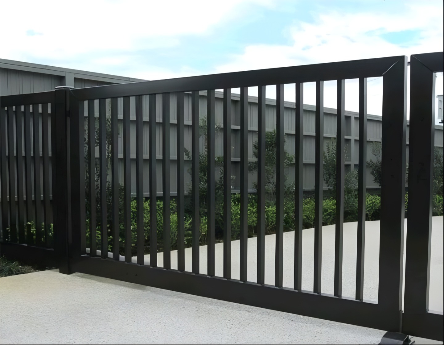 Contemporary Steel Gate