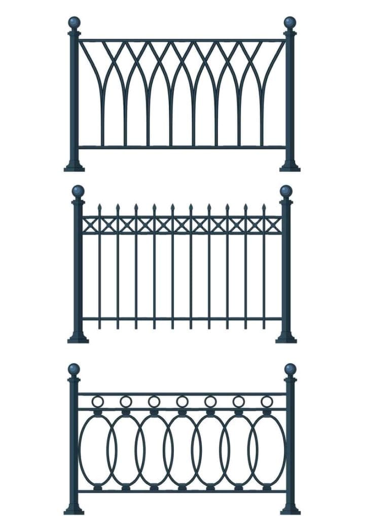 Decorative Fence Panel Set