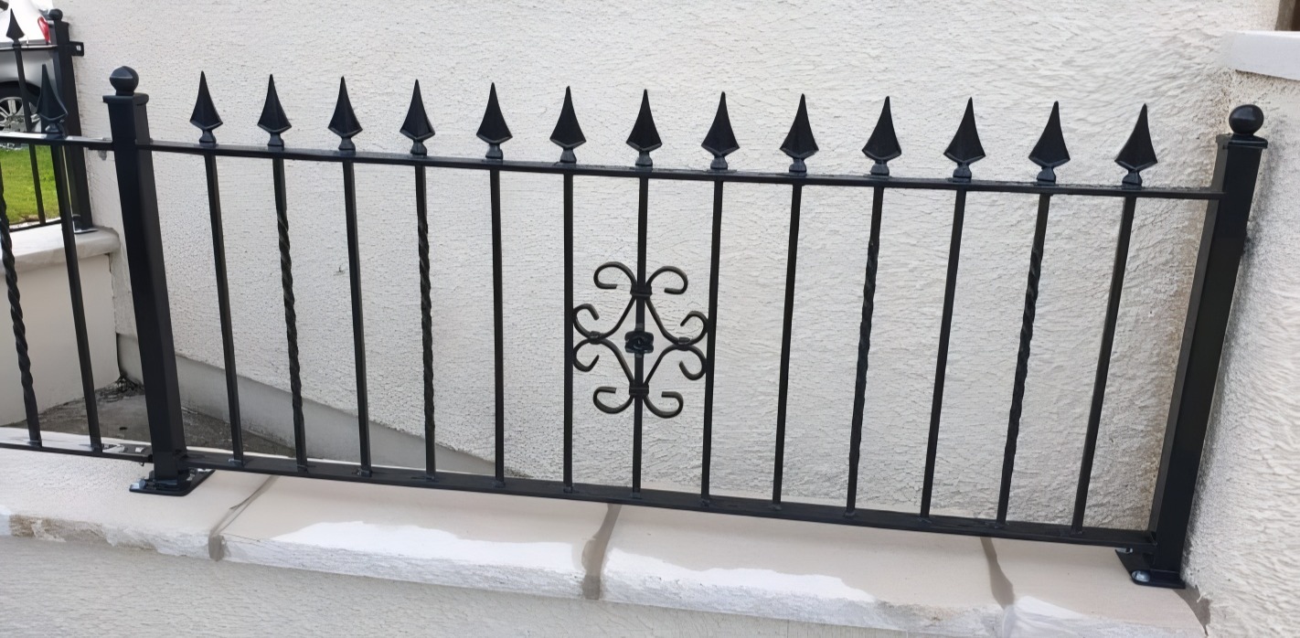 Vertical-Slat Fence