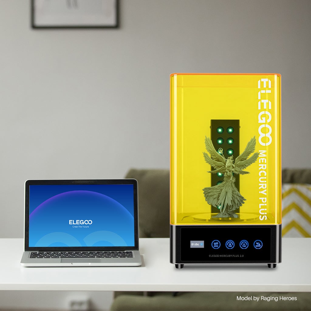 Elegoo Mercury Plus V2.0 — estación de lavado y curado de resina disponible en Canarias