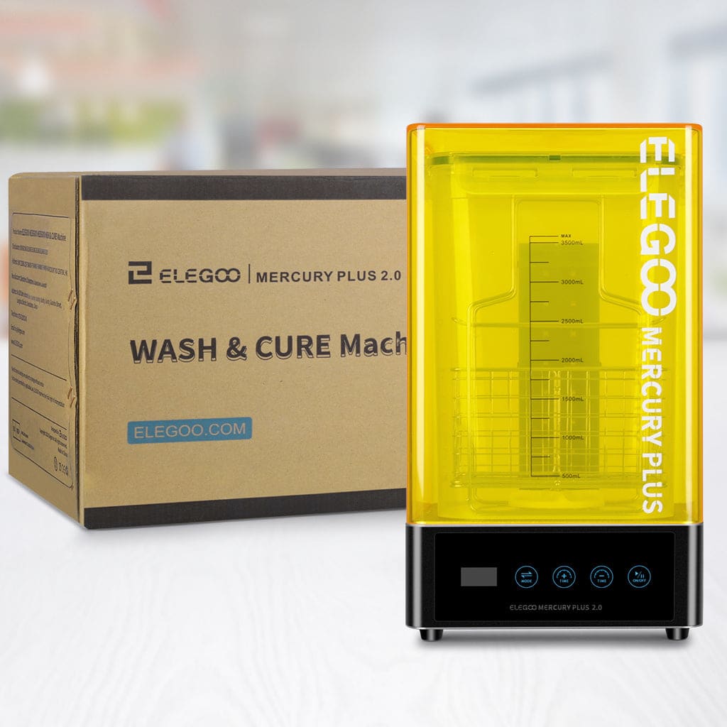 Elegoo Mercury Plus V2.0 — estación de lavado y curado de resina disponible en Canarias