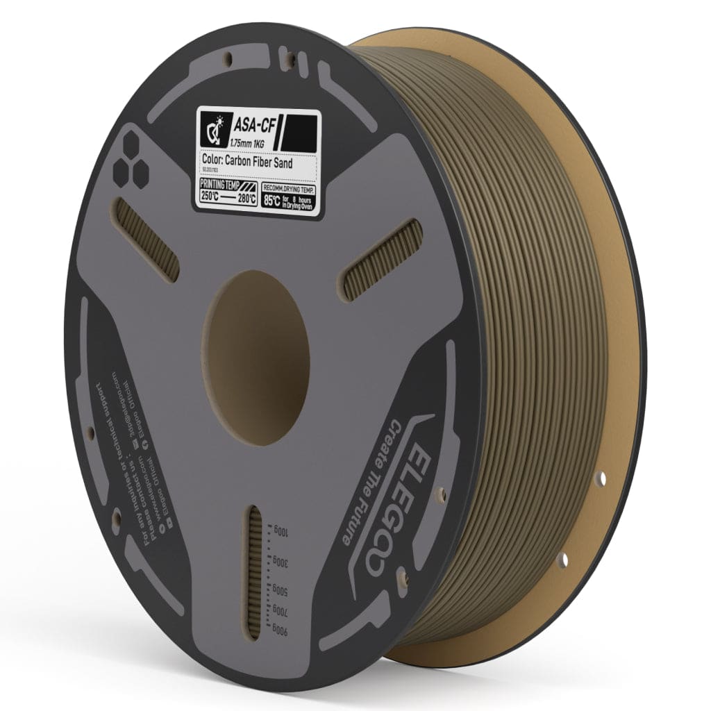 Bobina de filamento ASA-CF Elegoo 1,75 mm, color arena