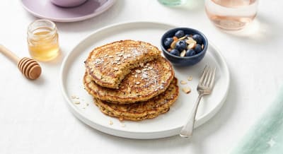 Photo de la recette Galettes au son d'avoine, idée de petit-déjeuner à 58 kcal par portion