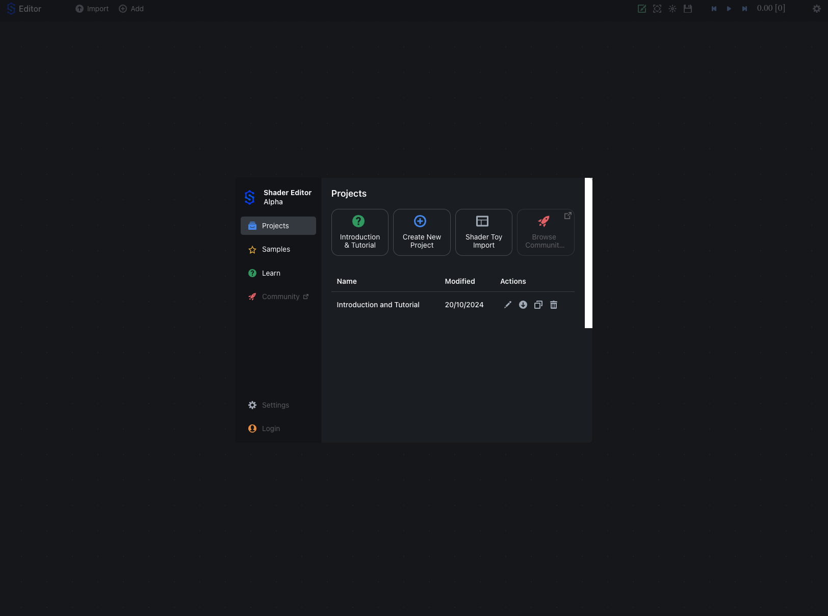 Shaders.app