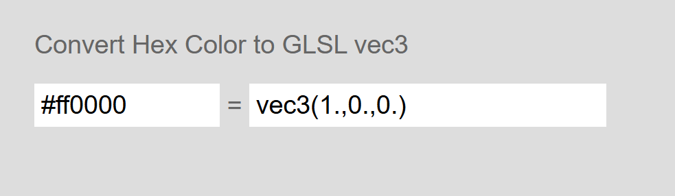 hex-to-gsl