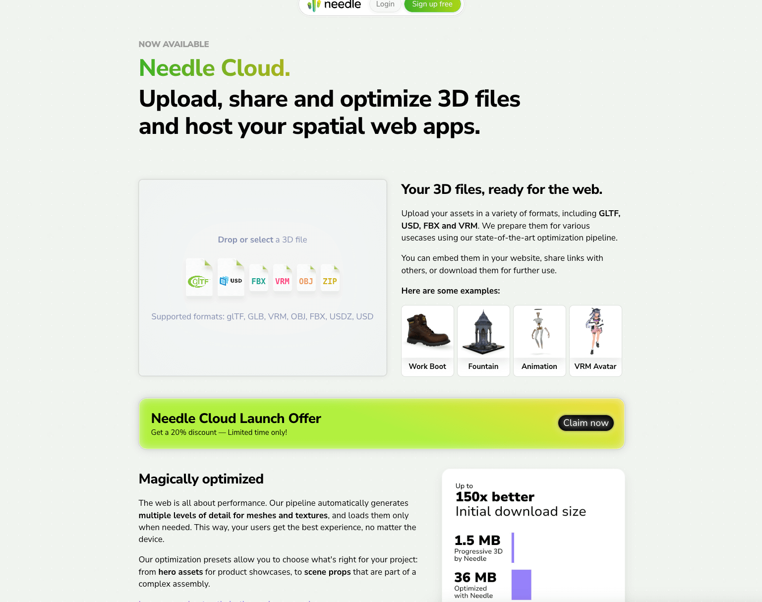 Needle Cloud