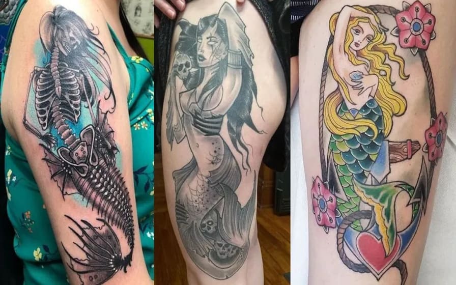 Amazing Little Mermaid Tattoo Designs  Meanings For 2023  alexie