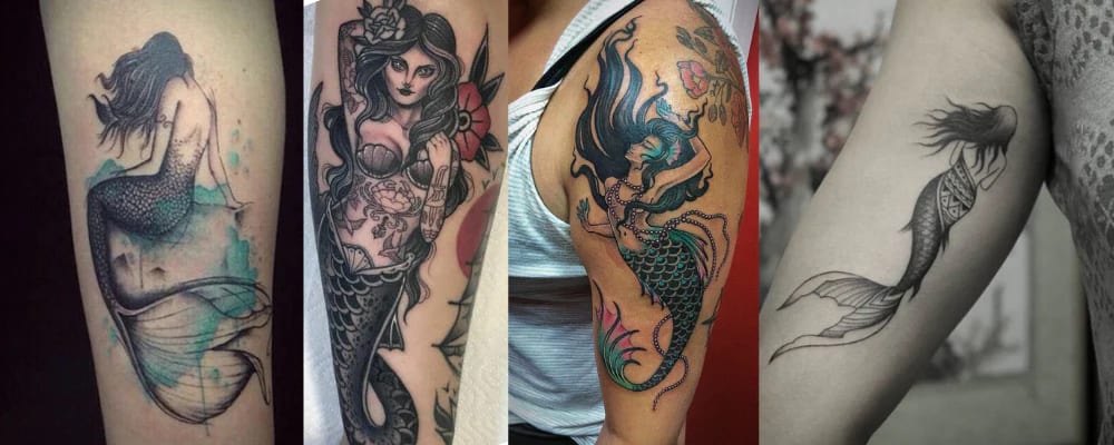 8. Mermaid Tattoo Designs - wide 5