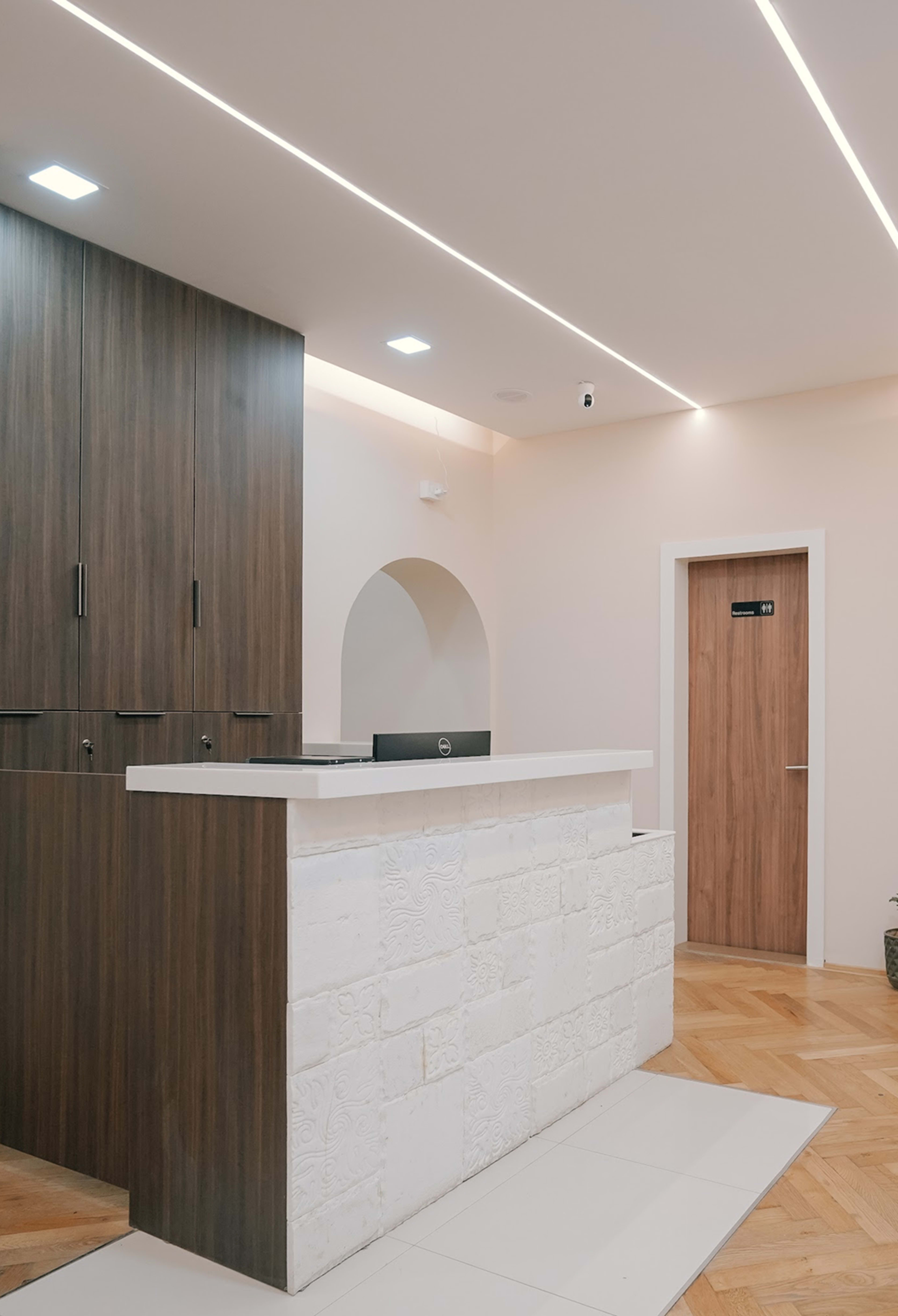 Clinic space design detail