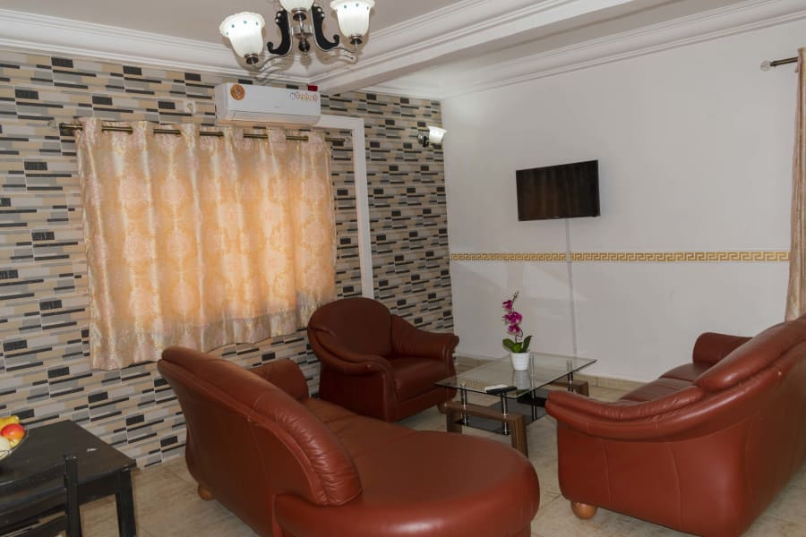 Furnished 2 bedrooms apartment EA - Douala, Logpom 1