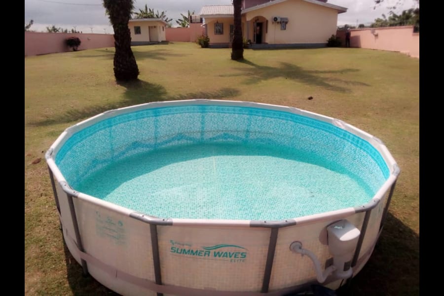 Belle Villa Meublée avec piscine hors sol - Elabe, Kribi 9