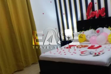 Very nice furnished apartment purple living room - Douala Ndogbong 5