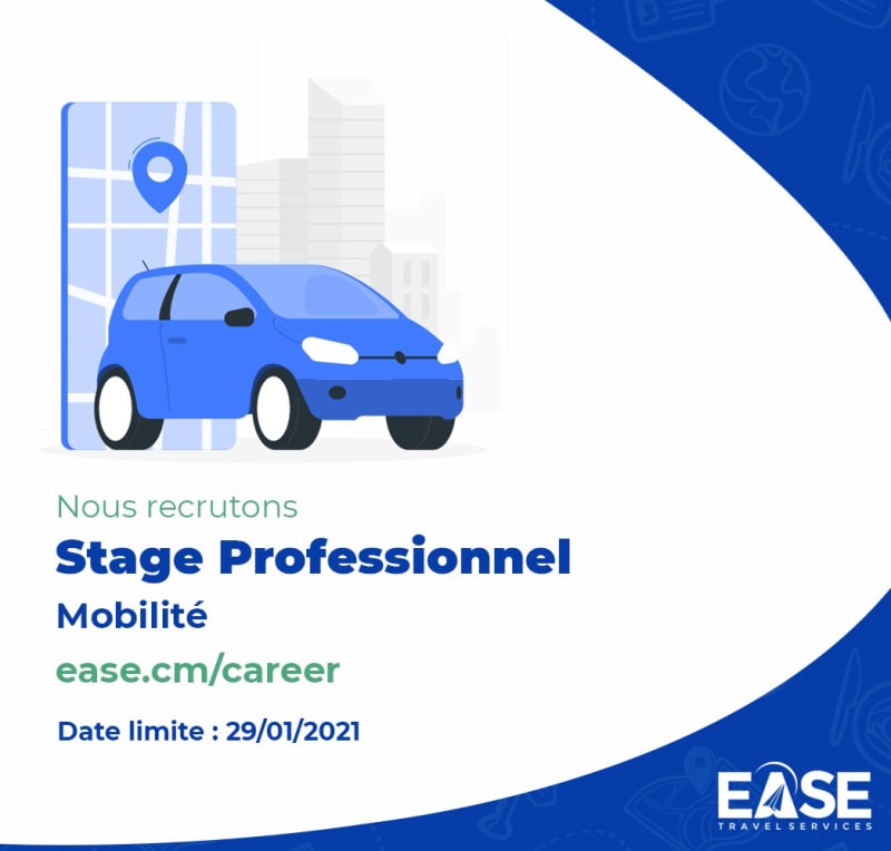 Stage Professionnel Service Mobilité 6 Mois à Ease