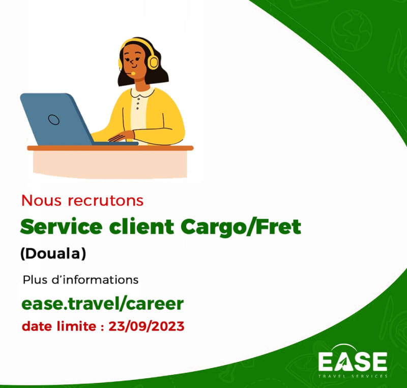 Service Client – Cargo, Fret Aérien