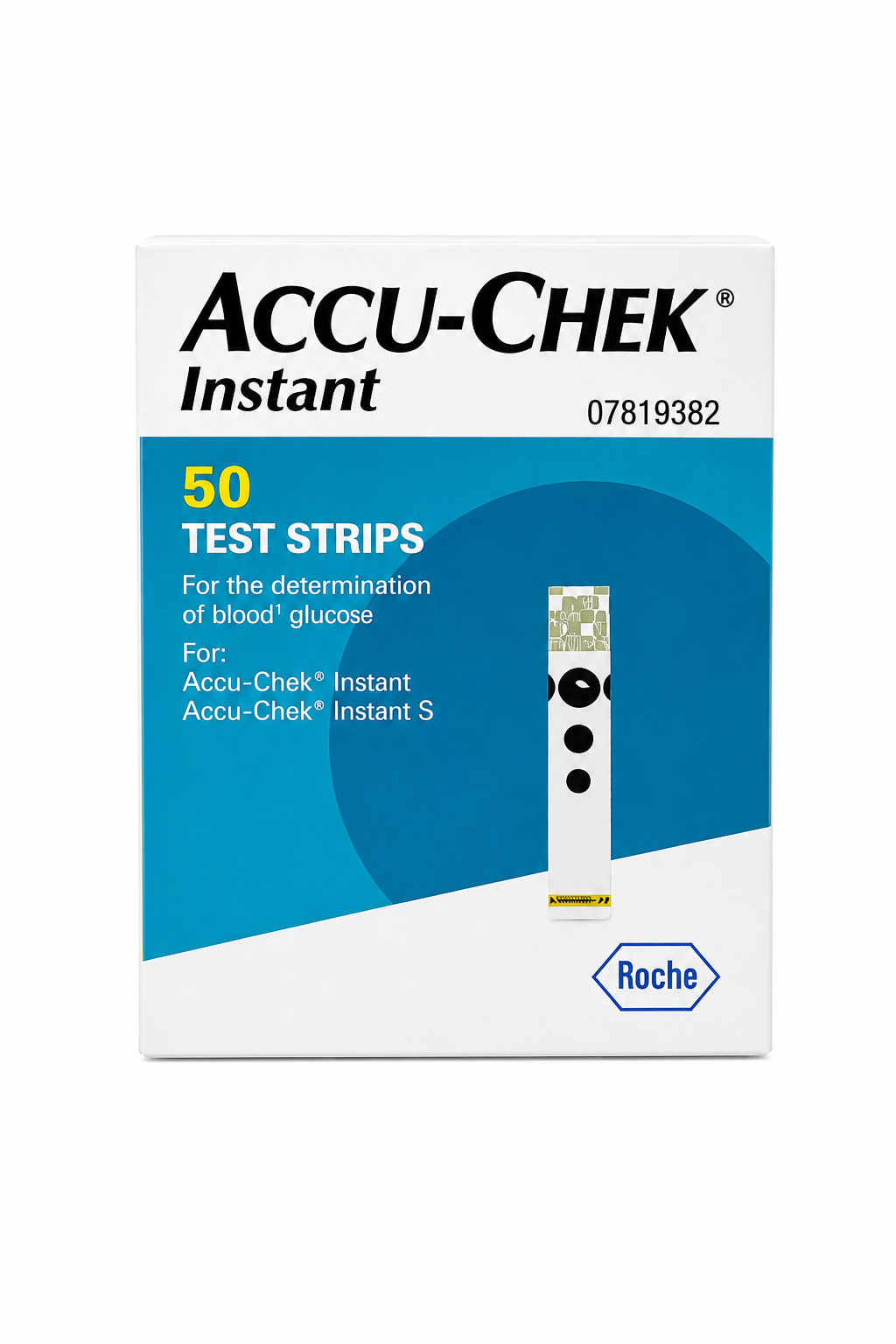 Tira Accuchek Instant (Caja de 50 Und)