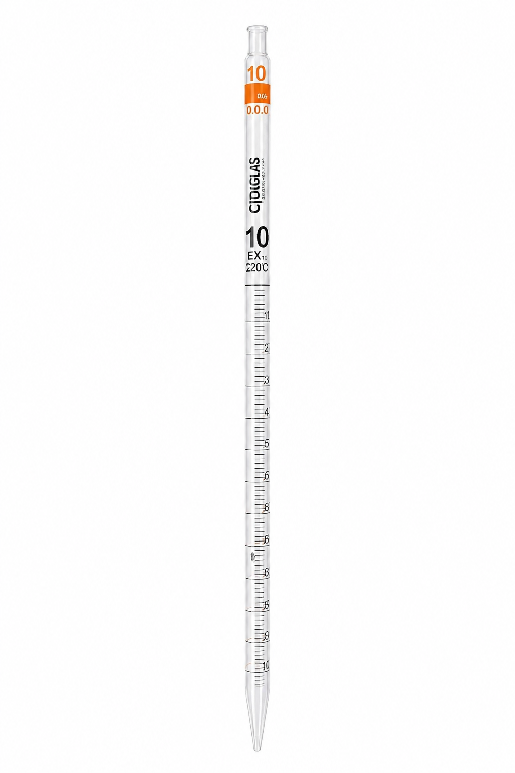 Pipeta Sereologica Graduada De Vidrio De 10 ml Citoglas