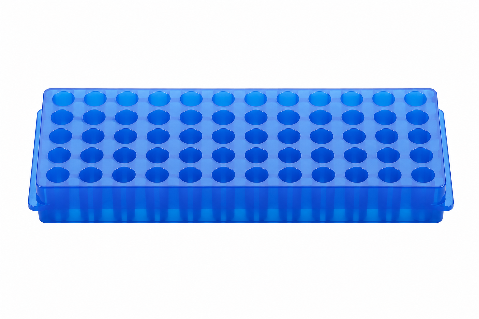 Gradilla Para Crioviales Tapa Presión (Ependorf) de 0.5Ml, 1.5Ml y 2Ml