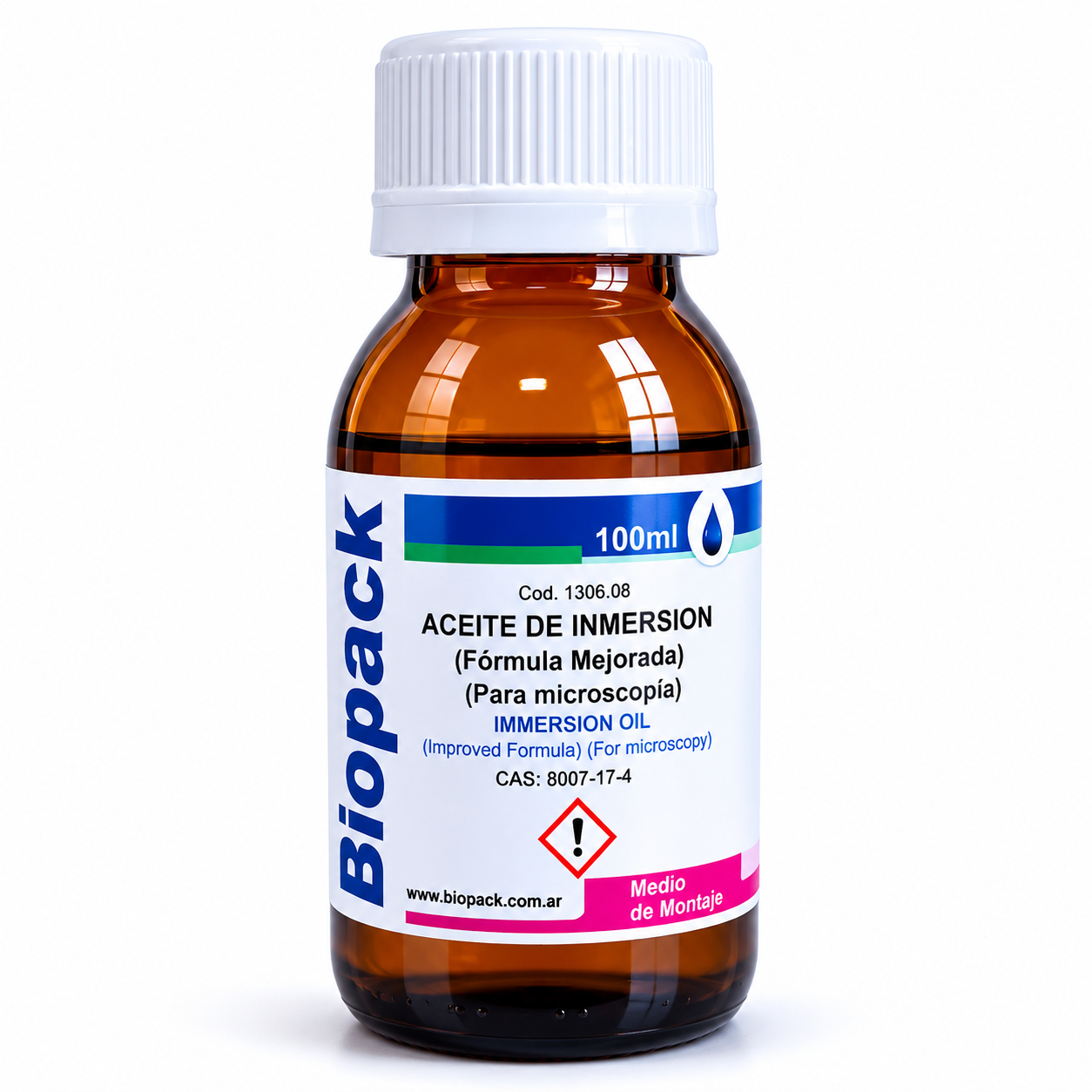 Aceite de Inmersión Biopack 100 ml