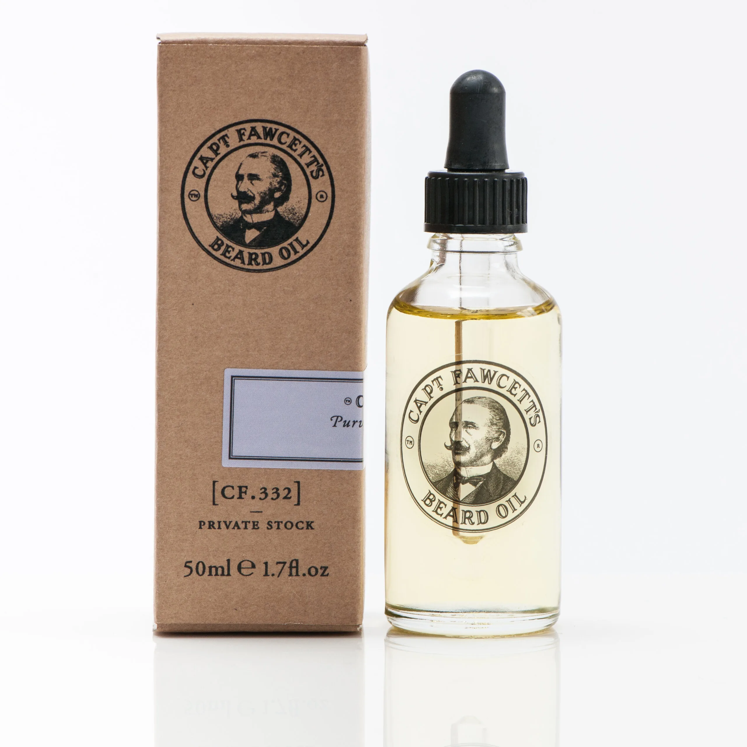 Captain Fawcett's Private Stock Beard Oil