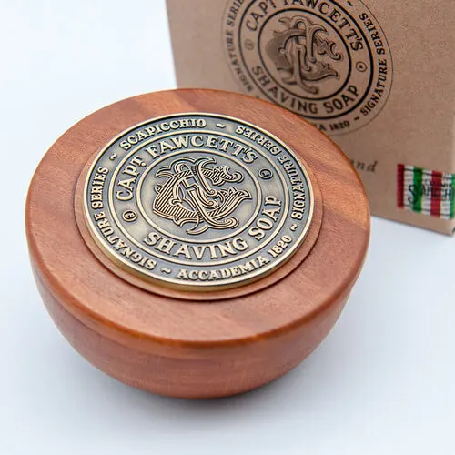 Scapicchio Fig, Olive & Bay Rum Shaving Soap