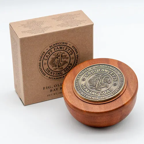 Scapicchio Fig, Olive & Bay Rum Shaving Soap