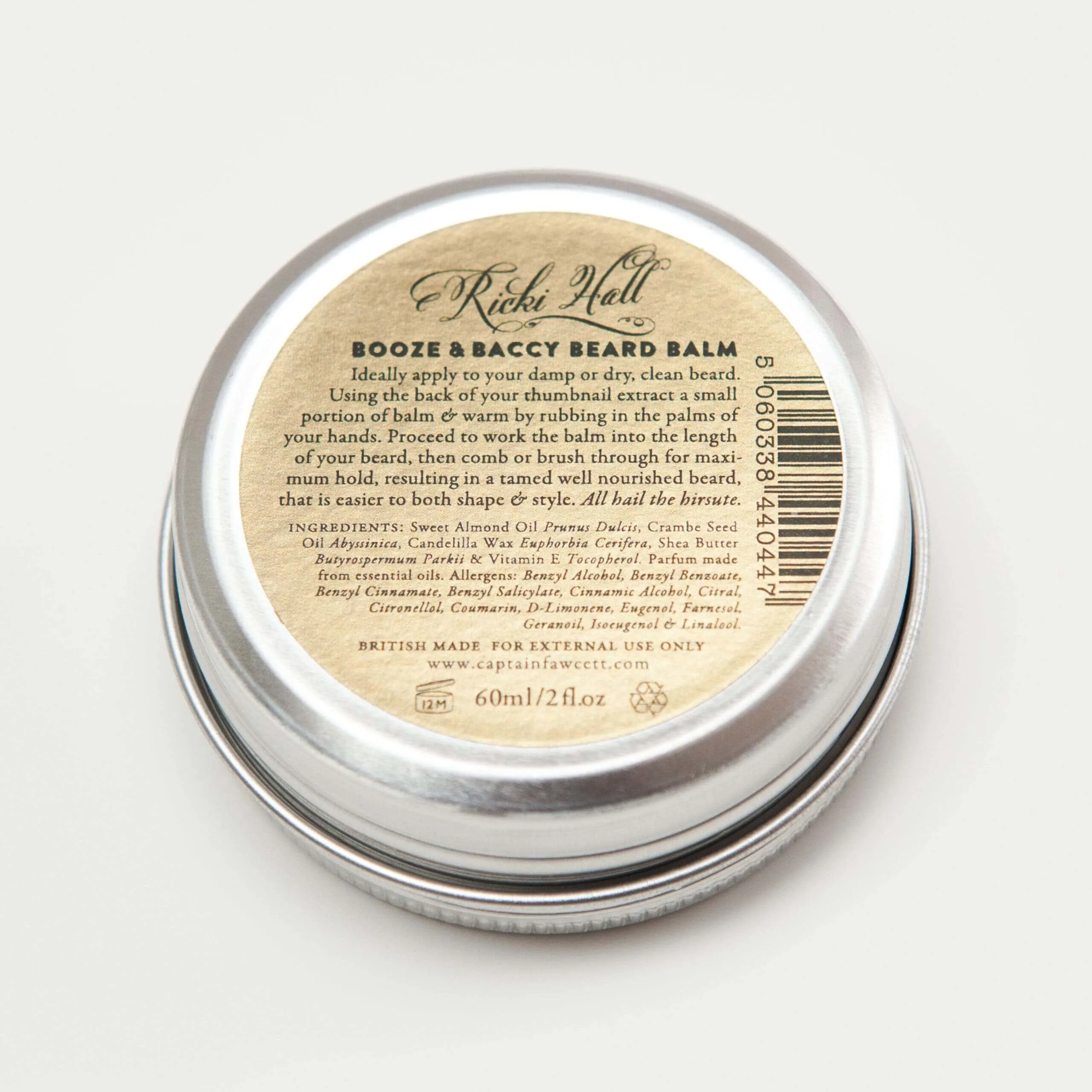'Booze & Baccy' Beard Balm