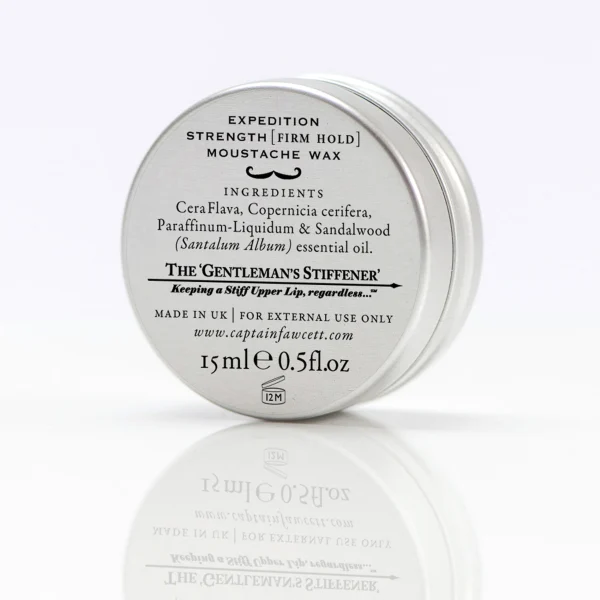 Captain Fawcett's Expedition Strength Moustache Wax