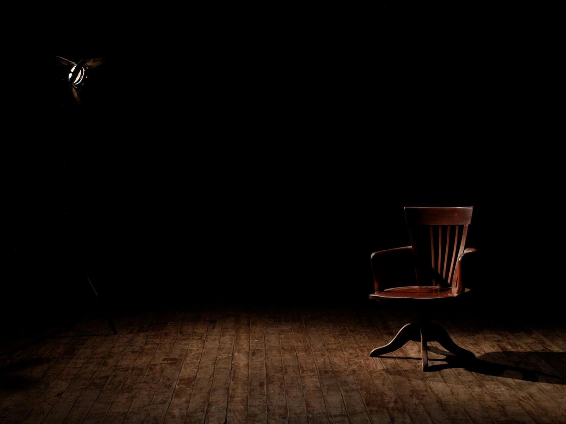 Empty courtroom representing a claimant's absence from a small claims trial
