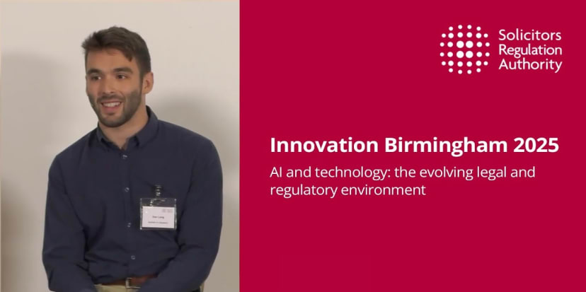 Technical panel discussion at innovation conference