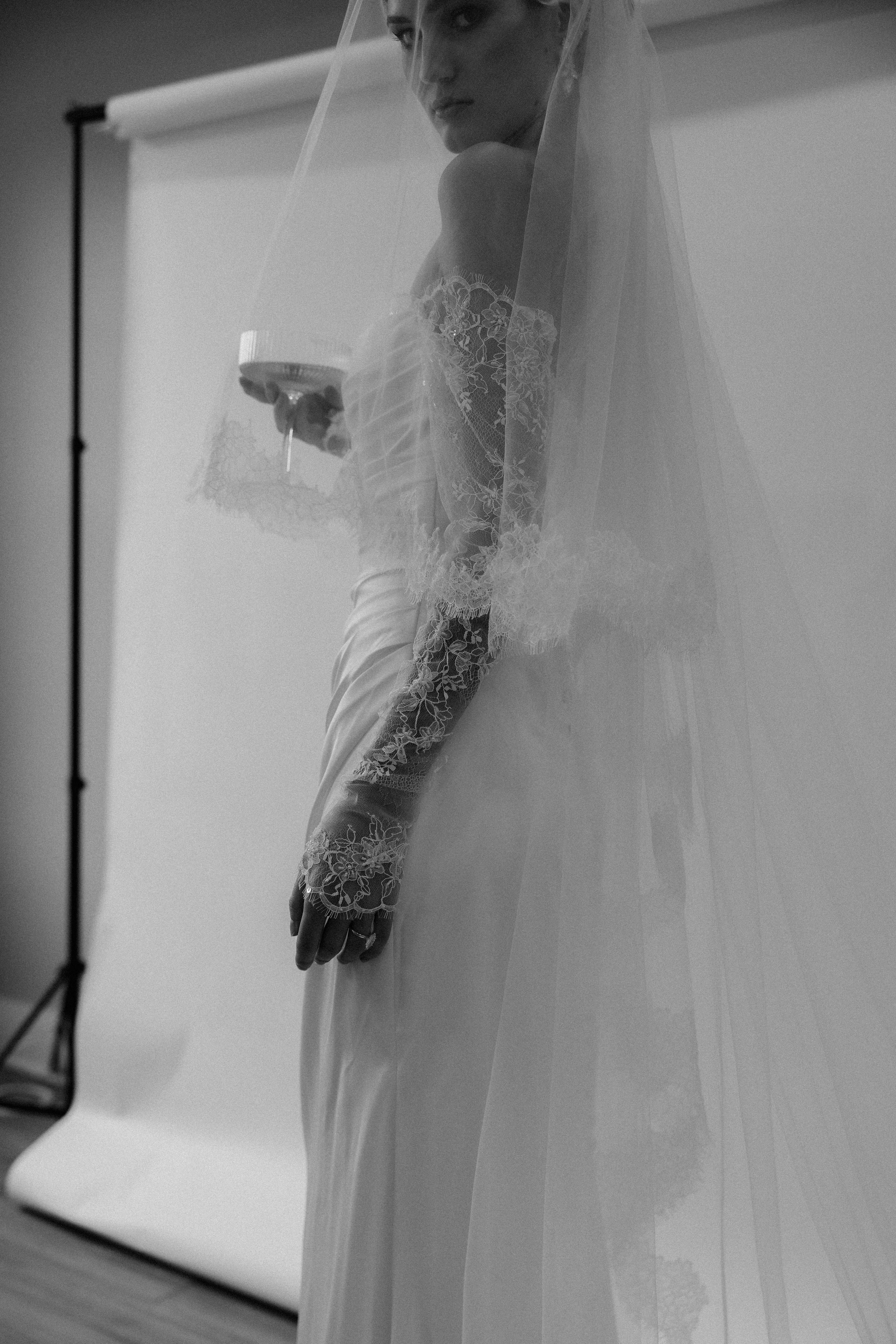 Wedding gown from Maggie's collection