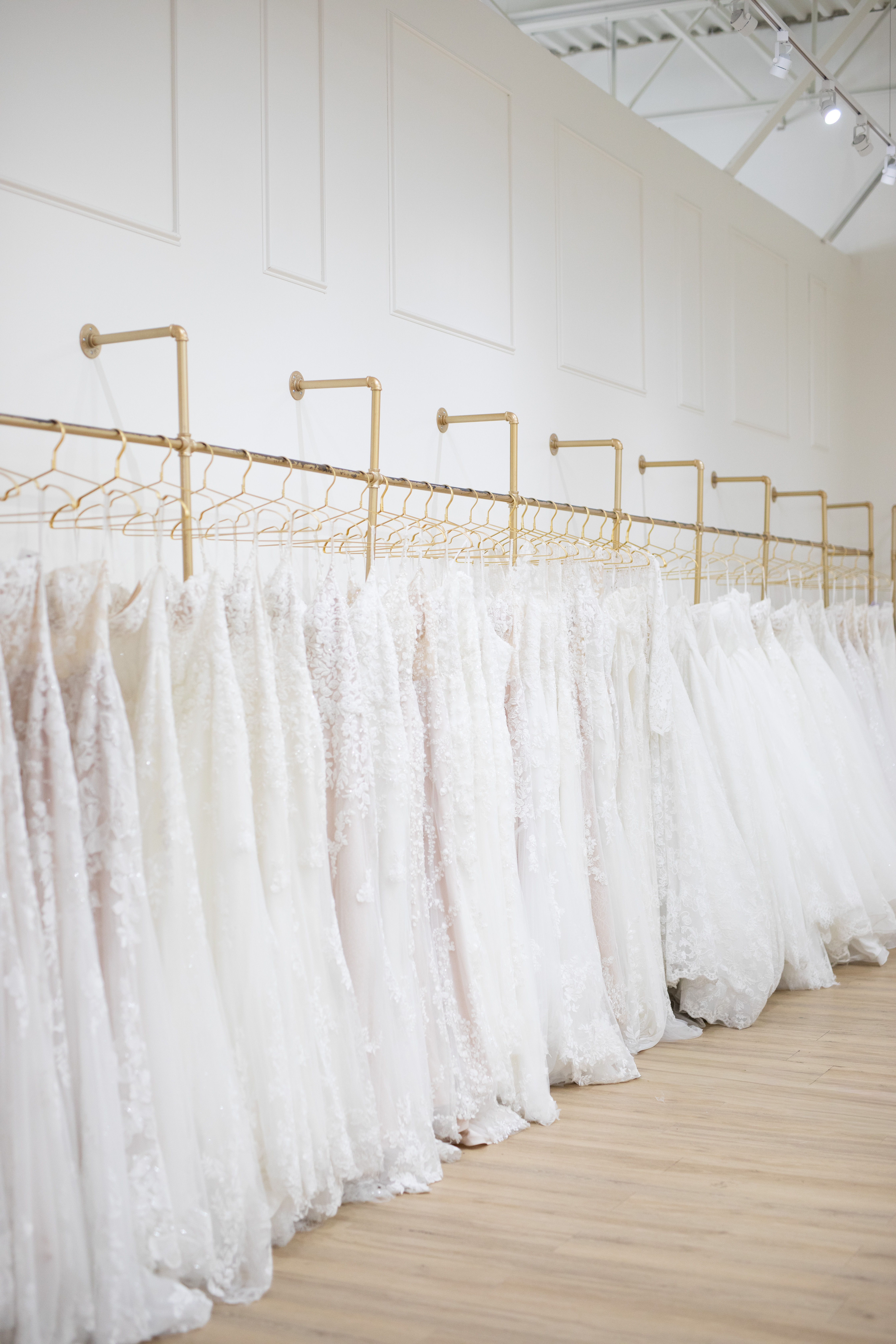 Beautiful bridal gowns at Maggie's