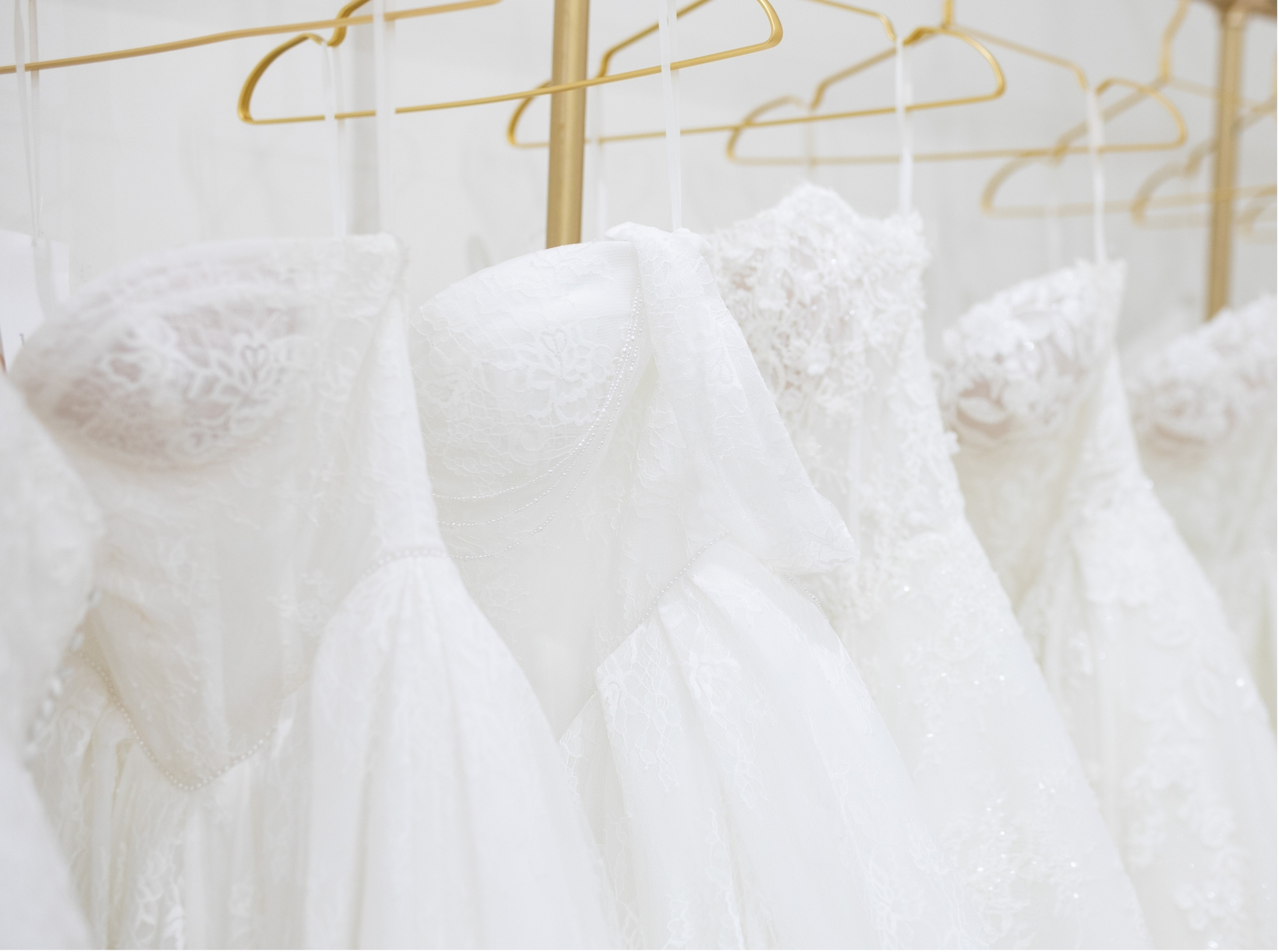 Beautiful bridal gowns at Maggie's Bridal and Prom