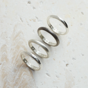 Silver Stacking Ring Jewellery Making Experience for Two in West Yorkshire