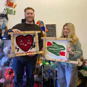 Mini Rug Tufting Workshop for Up to Two People in Manchester