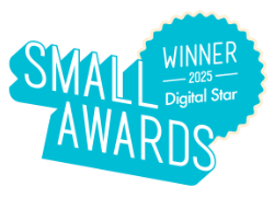 small awards winners badges 2025-Uniquely Local Experiences digital star