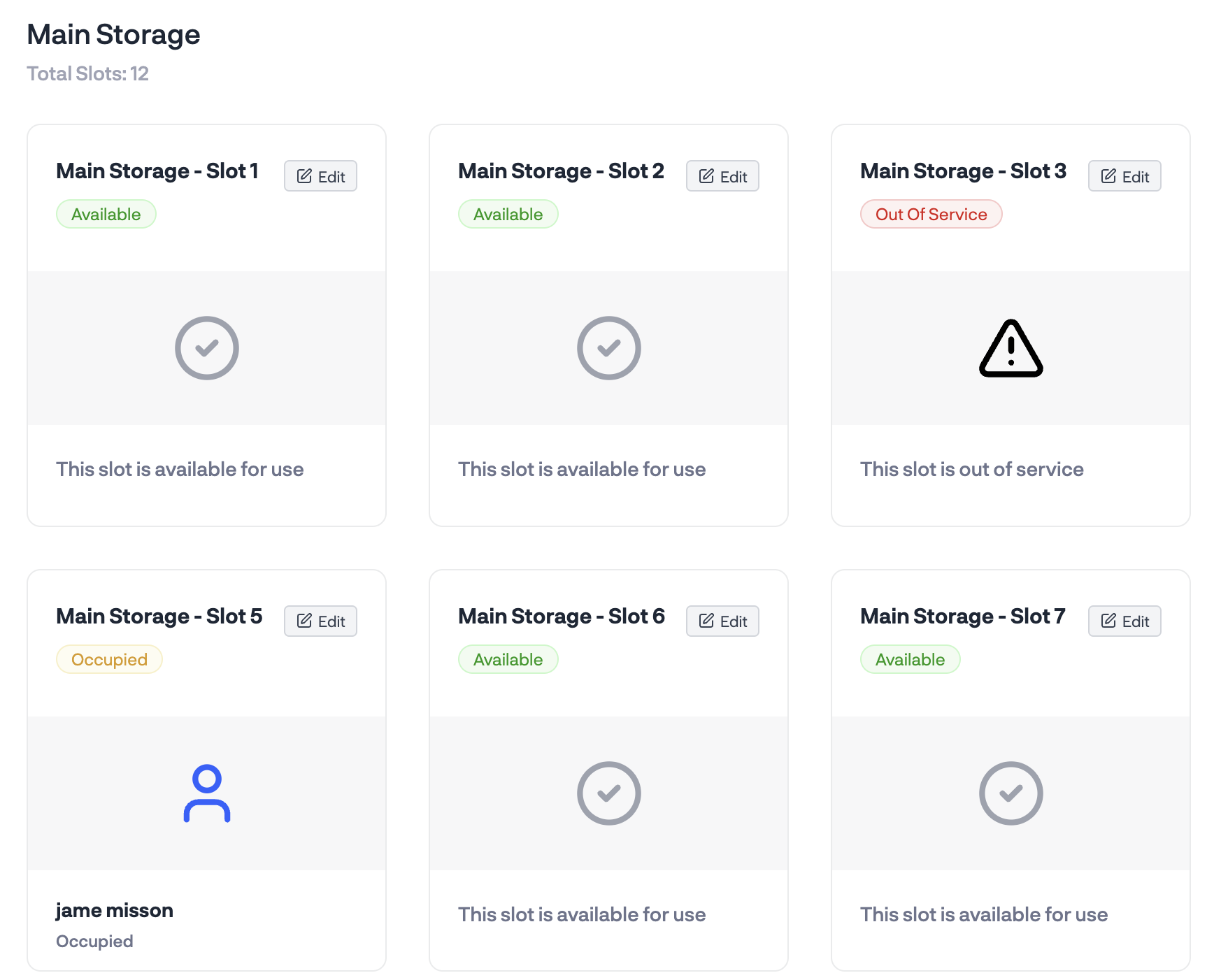 storage screenshot
