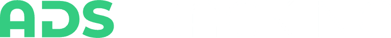 Ads Tracking Logo White