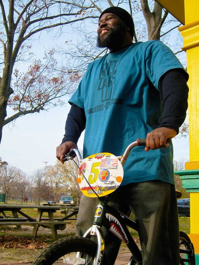 I do. Sharky; one of our features from: bicyclistsofbaltimore.com