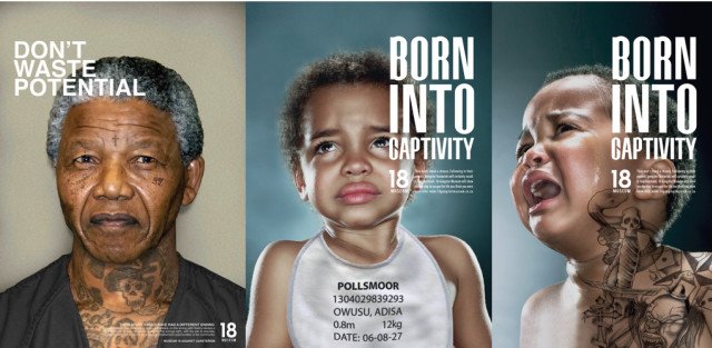 Awareness Campaigns "Don't waste potential" & "Born into Captivity"
