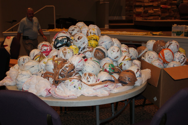 Goodness gracious, great balls of plarn
