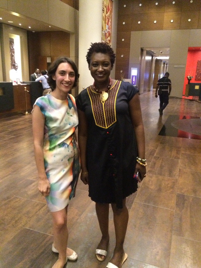 Sarah Wechselberger, Festival Producer and Juliet Asante, Executive Director (2017)