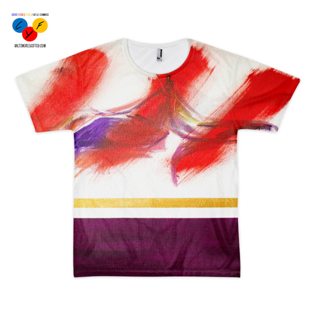 licensed to Baltimore's Gifted "HMSC #1" sublimation t-shirt by Brian Seymore