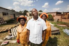 Jabulani Dlamini Me and my team