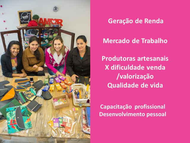 Grupos produtivos - Mulheres